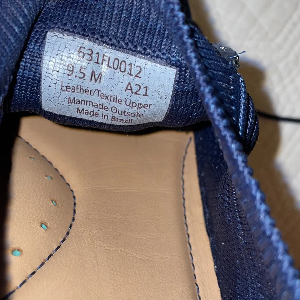 Flag Ltd. | NWOT Men’s Casual Navy Blue Tennis Shoes | Size 9.5 - Picture 5 of 9